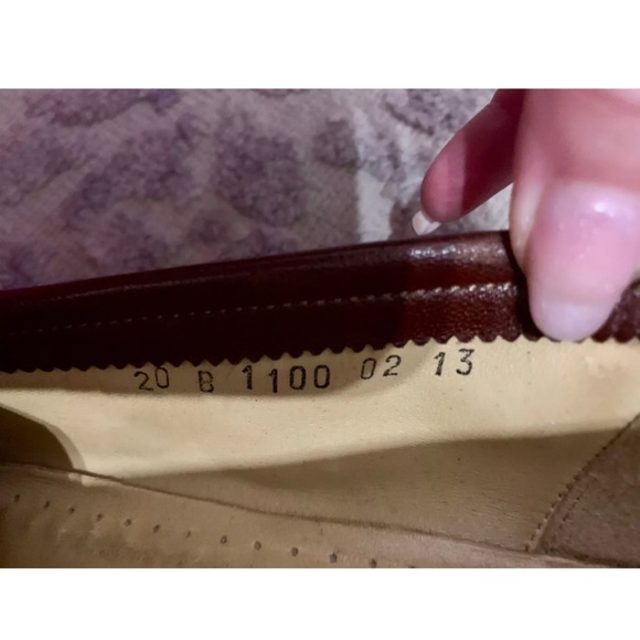 Mens SANTONI Brown Leather Loafers - Picture 5 of 5